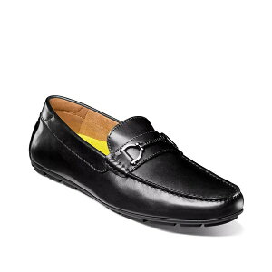t[VC Y Xb|E[t@[ V[Y Motor Bit Driving Loafer Black Leather