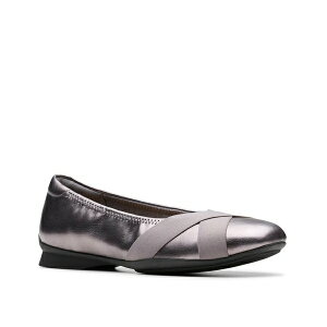 N[NX fB[X Xb|E[t@[ V[Y Jazmynn Gem Slip-On Pewter Synthetic