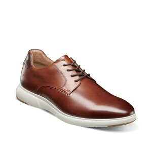 t[VC Y hXV[Y V[Y Dash Plain Toe Oxford Cognac