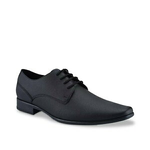 カルバンクライン メンズ ドレスシューズ シューズ Brodie Oxford Black Saffiano Synthetic