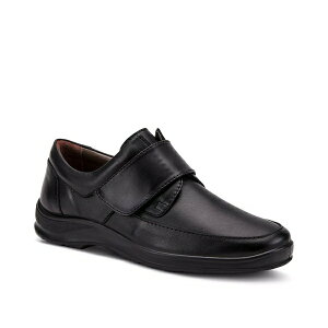 スプリングステップ メンズ スリッポン・ローファー シューズ Cacio Slip-On Black