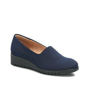 RtH[eBo fB[X T_ V[Y Dana Wedge Slip-On Navy