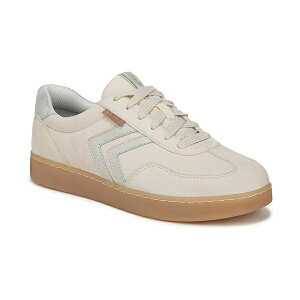 hN^[EV[ fB[X Xj[J[ V[Y Women's Rebel Sport Lace Up Sneakers Off White/Gold Suede/Leather