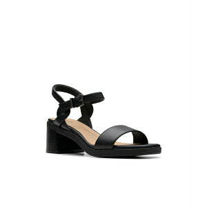 N[NX fB[X T_ V[Y Collection Women's Jaylan Ray Square Toe Sandals Black Leather