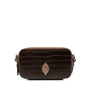 �J�[�g�W�F�C�K�[�����h�� ���f�B�[�X �V�����_�[�o�b�O �o�b�O Kensington croc-effect leather cross body bag Brown