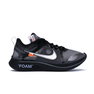 Nike �i�C�L �����Y �X�j�[�J�[ �yNike Zoom Fly Off-White Black Silver�z �T�C�Y US_12(30.0cm) Black/White-Cone