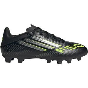 adidas �A�f�B�_�X �����Y �X�j�[�J�[ �yadidas F50 Club FG/MG Core Black Iron Metallic Lucid Lemon�z �T�C�Y US_7.5(25.5cm) Core Black/Iron Metallic/Lucid Lemon