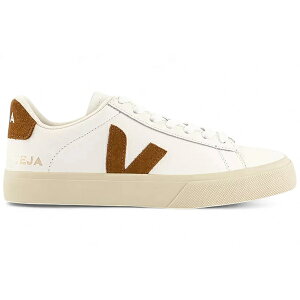 Veja ���F�W�� �����Y �X�j�[�J�[ �yVeja Campo Leather White Cognac�z �T�C�Y EU_48(33.0cm) White/Cognac