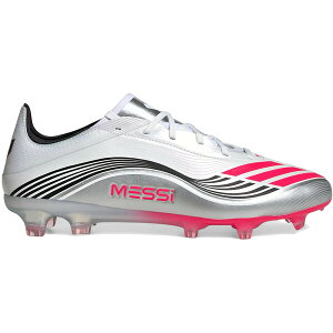 adidas �A�f�B�_�X �����Y �X�j�[�J�[ �yadidas F50 Pro FG Messi Prestig10 Pack�z �T�C�Y US_9.5(27.5cm) Cloud White/Lucid Red/Silver Metallic