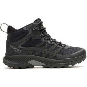 Merrell ������ �����Y �X�j�[�J�[ �yMerrell Speed Strike 2 Mid Gore-Tex Black�z �T�C�Y US_10.5(28.5cm) Black