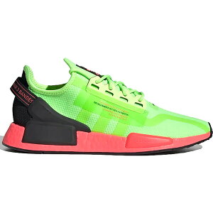 adidas �A�f�B�_�X �����Y �X�j�[�J�[ �yadidas NMD R1 V2 Watermelon Pack Green�z �T�C�Y US_M_4 Signal Green/Signal Green/Signal Pink