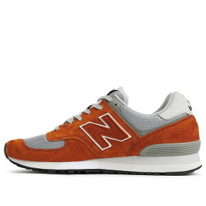 New Balance �j���[�o�����X �����Y �X�j�[�J�[ Orange/Grey �yNew Balance 576 Made in UK 'Orange Grey' OU576OOK�z �T�C�Y US_8.5(26.5cm)