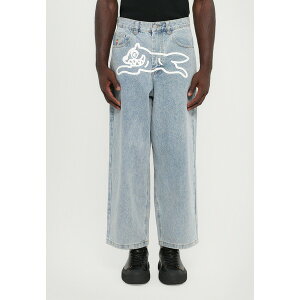 ACXN[ Y T_ V[Y RUNNING DOG TRIPLE SCOOP - Loose Jeans - heavy wash blue