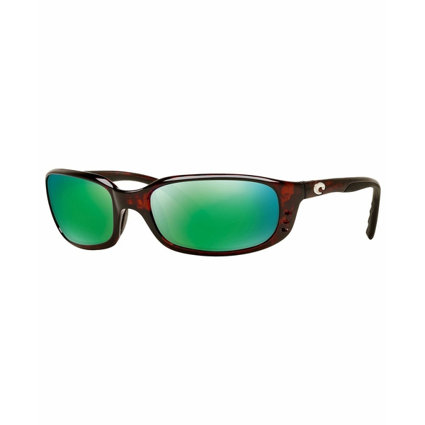 コスタデルマール メンズ サングラス・アイウェア アクセサリー Polarized Sunglasses, FANTAIL POLARIZED 59P BLACK  BLUE MIRROR