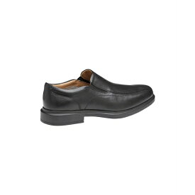 ジョンストンアンドマーフィー メンズ スリッポン・ローファー シューズ Men's Xc4 Stanton 2.0 Runoff Waterproof Leather Slip-On Loafers Black Full Grain Leather