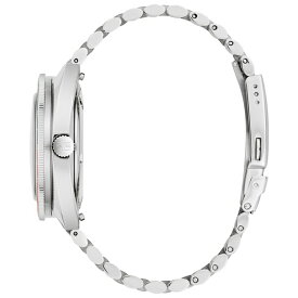 ブロバ レディース 腕時計 アクセサリー Men's Automatic Oceanographer GMT Stainless Steel Bracelet Watch 41mm Silver