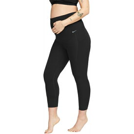 ナイキ レディース カジュアルパンツ ボトムス Nike Women's Zenvy Maternity Gentle-Support High-Waisted 7/8 Leggings Black