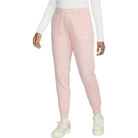 ナイキ レディース カジュアルパンツ ボトムス Nike Sportswear Women's Club Fleece Mid-Rise Joggers Med Soft Pink