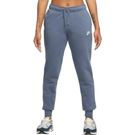 ナイキ レディース カジュアルパンツ ボトムス Nike Sportswear Women's Club Fleece Mid-Rise Joggers Diffused Blue
