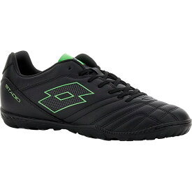 ロット メンズ サッカー スポーツ Lotto Stadio 705 Turf Soccer Cleats Black/Green