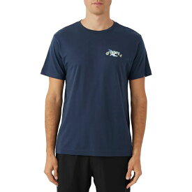 オニール メンズ Tシャツ トップス O'Neill Men's Playground Graphic T-Shirt New Navy