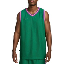 ナイキ メンズ シャツ トップス Nike Men's Dri-FIT DNA Giannis Basketball Jersey Malachite