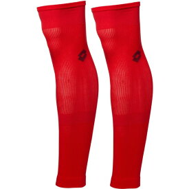 ロット レディース 靴下 アンダーウェア Lotto Soccer Leg Sleeve 2 Pack Red