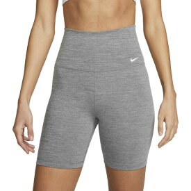 ナイキ レディース カジュアルパンツ ボトムス Nike Women's One Dri-FIT High-Waisted 7" Biker Shorts Iron Grey