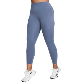 ナイキ レディース カジュアルパンツ ボトムス Nike Women's Universa Medium-Support High-Waisted 7/8 Leggings Diffused Blue
