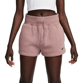 ナイキ レディース カジュアルパンツ ボトムス Nike Sportswear Women's Phoenix Fleece High-Waisted Shorts Smokey Mauve