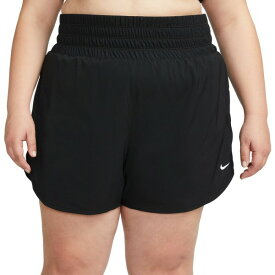 ナイキ レディース カジュアルパンツ ボトムス Nike Women's Dri-FIT One Plus Ultra High-Waisted 3" Brief-Lined Shorts (Plus Size) Black