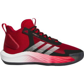 アディダス メンズ スニーカー シューズ adidas Adizero Select Basketball Shoes Red/Black/White