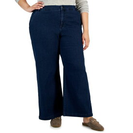 スタイルアンドコー レディース デニムパンツ ボトムス Plus Size Wide-Leg High-Rise Jeans, Created for Macy's Daisy