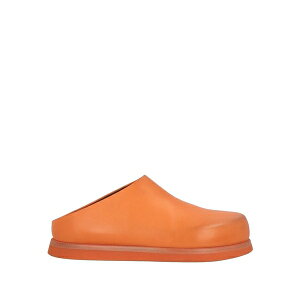 �y���������z �}�[�V�� ���f�B�[�X �T���_�� �V���[�Y Mules & Clogs Orange