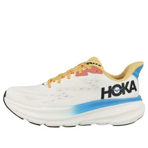 HOKA ONE ONE �z�J�I�l�I�l ���f�B�[�X �X�j�[�J�[ �y(WMNS) HOKA ONE ONE Clifton 9 'Blanc De Blanc Swim Day' 1127896-BSW�z �T�C�Y US_6.5(23.5cm)