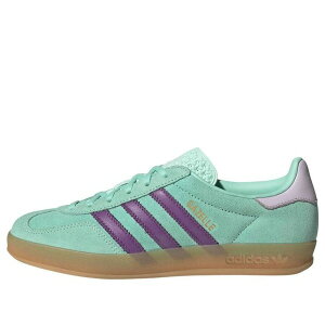 adidas �A�f�B�_�X ���f�B�[�X �X�j�[�J�[ �y(WMNS) adidas Gazelle Indoor 'Solar Green Clear Mint' JQ0192�z �T�C�Y US_W_12