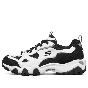 Skechers �X�P�b�`���[�Y ���f�B�[�X �X�j�[�J�[ �y(WMNS) Skechers D Lites 2.0 Sport Shoes Black/White 88888397-WBK�z �T�C�Y US_6(23.0cm)