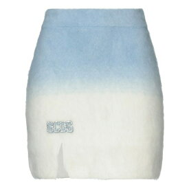 【送料無料】 ジーシーディーエス レディース スカート ボトムス Mini skirts Sky blue