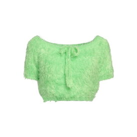 【送料無料】 エムエスジイエム レディース ニット&セーター アウター Sweaters Light green