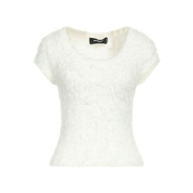 【送料無料】 ディースクエアード レディース ニット&セーター アウター Sweaters Off white