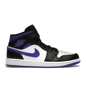 Jordan �W���[�_�� �����Y �X�j�[�J�[ �yJordan 1 Mid Dark Iris�z �T�C�Y US_M_13 Black/Dark Iris-White