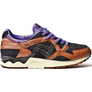 ASICS �A�V�b�N�X �����Y �X�j�[�J�[ �yASICS Gel-Lyte V Extra Butter Snake Charmer�z �T�C�Y US_10(28.0cm) Saddle/Black/Paisley