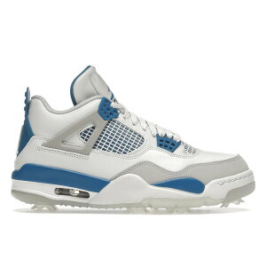 Jordan �W���[�_�� �����Y �X�j�[�J�[ �yJordan 4 Retro Golf Military Blue�z �T�C�Y US_9(27.0cm) White/Neutral Grey-Black-Military Blue
