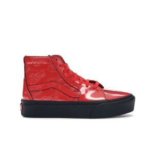 Vans �o���Y �����Y �X�j�[�J�[ �yVans Sk8-Hi Platform 2.0 David Bowie Ziggy Stardust�z �T�C�Y US_10.5(28.5cm) Red/Black