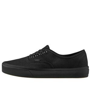 Vans �o���Y �����Y �X�j�[�J�[ �yVans Comfycush Authentic Black VN0A3WM7VND�z �T�C�Y US_M_4