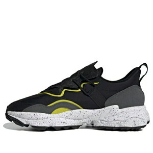 adidas �A�f�B�_�X �����Y �X�j�[�J�[ �yadidas originals Ozweego Flipshield 'Black White Yellow' FY5776�z �T�C�Y US_M_4