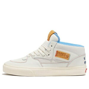 Vans �o���Y �����Y �X�j�[�J�[ �yVans x IAB STUDIO Half Cab 'White Brown' VN000DZ3CYP�z �T�C�Y US_M_4.5