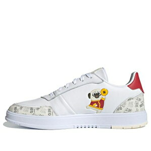 adidas �A�f�B�_�X �����Y �X�j�[�J�[ �yadidas neo Courtmaster 'White Gray Red' G55077�z �T�C�Y US_6(24.0cm)