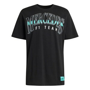adidas �A�f�B�_�X �����Y �X�j�[�J�[ �yadidas x Mercedes - AMG Petronas Formula One Team Las Vegas Graphic T-Shirt 'Black White' KG4746�z �T�C�Y US_M_XL