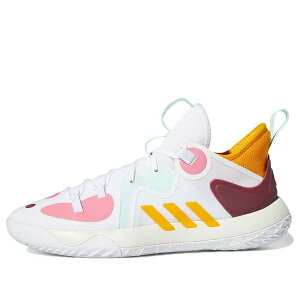 adidas �A�f�B�_�X �����Y �X�j�[�J�[ �yadidas Harden Stepback 2 'White Semi Solar Gold' GV7710�z �T�C�Y US_10.5(28.5cm)